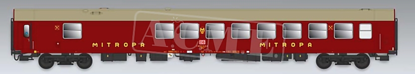 ACME 52132 - H0 - Speisewagen Mitropa, DB AG, Ep. VI